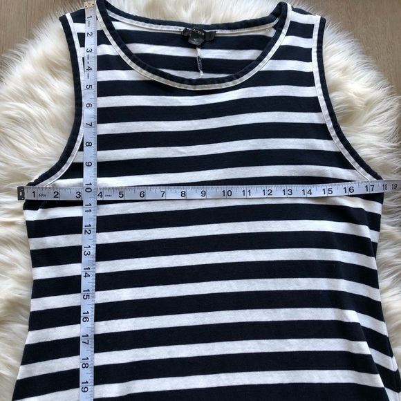 J. Crew • High Low Maxi Dress in Stripe - Picture 4 of 7